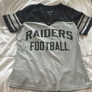 WoRaiders Football Shirt - Black and Gray